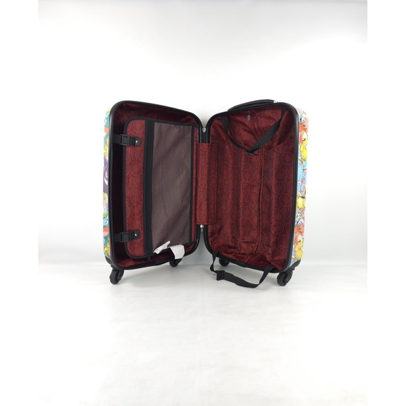 Pokémon Evolved 21 Inch Spinner Luggage- BoxLunch 2017 Exclusive Discontinued - Picture 7 of 9